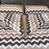 27 Pościel z wełny wielbłądziej Camel Jasny Bawełna Pasy 200x200