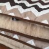 19 Kołdra z wełny wielbłądziej Camel Jasny Bawełna Pasy 140x200
