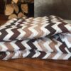 6 Kołdra z wełny wielbłądziej Camel Jasny Bawełna Pasy 140x200