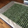 Mata Nefrytowa NOBLE zamszowa 80x190 cm Kolekcja 2025 Super Jakość Kamieni ! Super Wykończone Zamszem ! Nowe Zgrabne Piloty z czasomierzem ! Cena Katalogowa 4590 złotych (st.m.5)