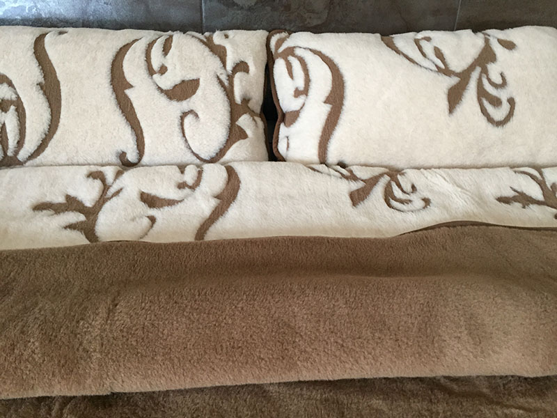 10 Pościel wełniana Camel z wełny wielbłądziej Szlachecka 200x200 + Materac wełniany