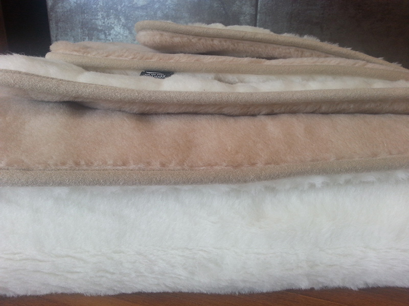 29 Kołdra z wełny Camel Jasny + Kaszmir Pasy 160x200
