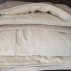 20 Kołdra z wełny Camel Jasny + Kaszmir Róża 140x200