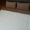 24 Pościel z wełny Camel Ciemny + Kaszmir Pasy 180x200 + Materac wełniany