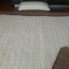 poj18 Pościel z wełny Camel Ciemny + Kaszmir Pasy 140x200