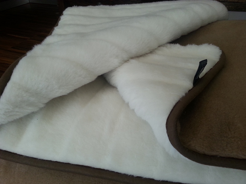7q Kołdra z wełny Camel Ciemny + Kaszmir Pasy 140x200