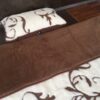 Pościel z wełny Camel Ciemny + Kaszmir Szlachecki 140x200 + Podkład wełniany