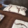 Pościel z wełny Camel Ciemny + Kaszmir Szlachecki 140x200 + Podkład wełniany