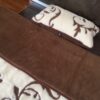 Pościel z wełny Camel Ciemny + Kaszmir Szlachecki 140x200 + Podkład wełniany
