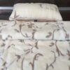 Pościel z wełny Camel Jasny + Kaszmir Szlachecki 140x200 + Podkład wełniany