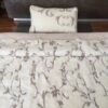 Pościel z wełny Camel Jasny + Kaszmir Szlachecki 140x200 + Podkład wełniany