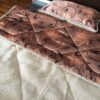 24 Pościel z wełny wielbłądziej Camel Jasny Satyna Kwiat Lotosu 140x200