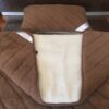 posciel-welniana-camel-pasy-merynos-4 Pościel z wełny Camel Ciemny Pasy + Merynos Tumbler 140x200 + Podkład wełniany