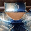 5 Pościel z wełny wielbłądziej Camel Jasny Satyna Bluberry 140x200