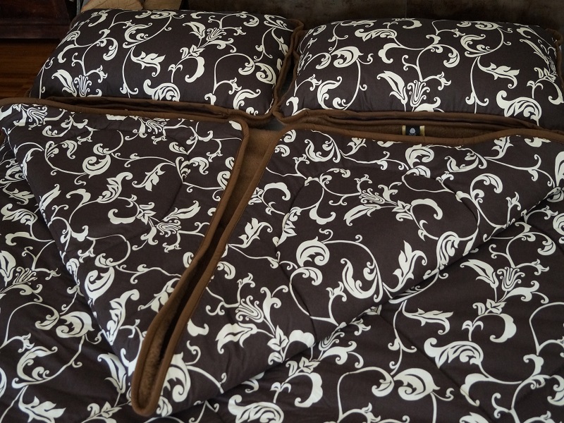 Pościel z wełny wielbłądziej Camel Ciemny Bawełna Brown Mediolan 240x200