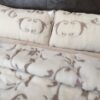 Pościel z wełny Camel Jasny + Kaszmir Szlachecki 160x200 + Materac wełniany