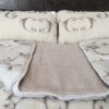 Pościel z wełny Camel Jasny + Kaszmir Szlachecki 160x200 + Materac wełniany