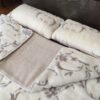 Pościel z wełny Camel Jasny + Kaszmir Szlachecki 160x200 + Materac wełniany