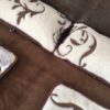 12 Pościel z wełny Camel Ciemny + Kaszmir Szlachecki 240x200 + Podkład wełniany
