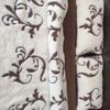 20 Pościel z wełny Camel Ciemny + Kaszmir Szlachecki 240x200 + Podkład wełniany