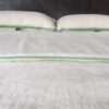 20 Pościel z wełny Merynos Tumbler Green 200x200 + Materac wełniany