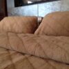 Pościel wełniana Camel z wełny wielbłądziej Pasy 180x200 + Materac wełniany
