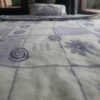 Pościel z wełny Alpaki Alpina Violet Botanica 140x200 + Materac wełniany