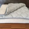 29 Kołdra z wełny Alpaki Silver Caro Camel Jasny 180x200