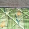 Kołdra z wełny Alpaki Silver Satyna Żółte Tulipany 180x200