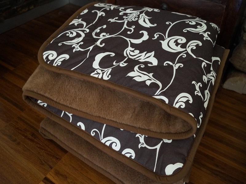 Kołdra z wełny wielbłądziej Camel Ciemny Bawełna Brown Orient 220x200