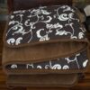 Kołdra z wełny wielbłądziej Camel Ciemny Bawełna Brown Orient 220x200