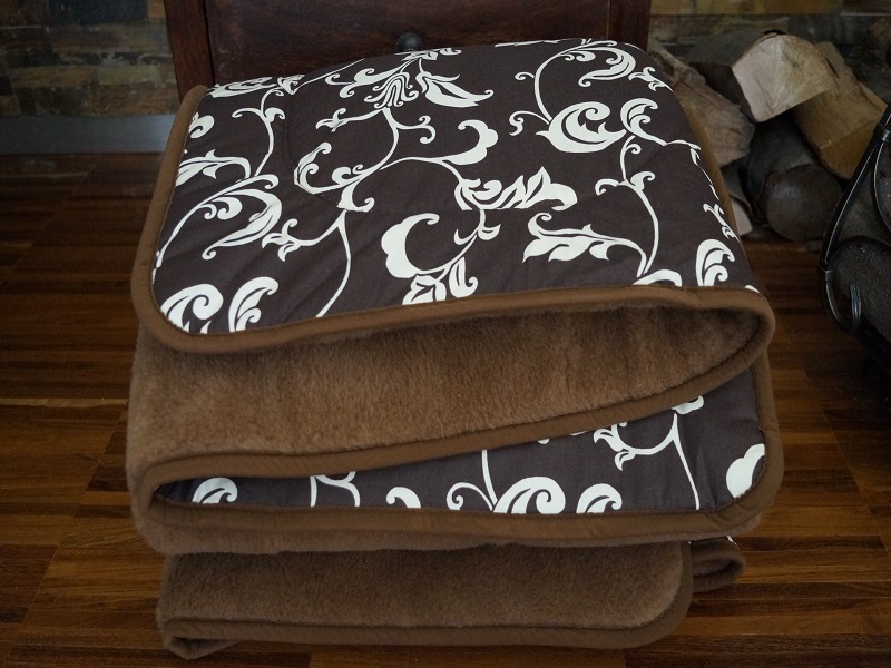 Kołdra z wełny wielbłądziej Camel Ciemny Bawełna Brown Orient 220x200