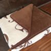 16 Kołdra z wełny Camel Ciemny + Kaszmir Szlachecki 200x200