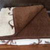 17 Kołdra z wełny Camel Ciemny + Kaszmir Szlachecki 200x200