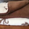 20 Kołdra z wełny Camel Ciemny + Kaszmir Szlachecki 200x200