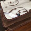 24 Kołdra z wełny Camel Ciemny + Kaszmir Szlachecki 200x200