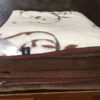 25 Kołdra z wełny Camel Ciemny + Kaszmir Szlachecki 200x200