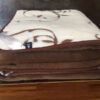 27 Kołdra z wełny Camel Ciemny + Kaszmir Szlachecki 200x200