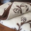 9 Kołdra z wełny Camel Ciemny + Kaszmir Szlachecki 200x200