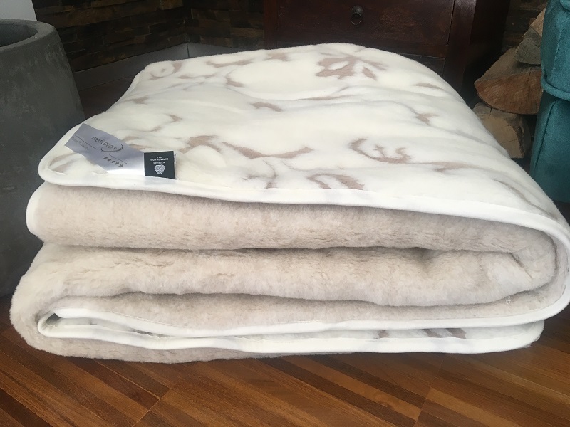 Kołdra z wełny Camel Jasny + Kaszmir Szlachecki 180x200