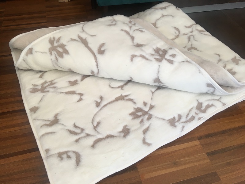 Kołdra z wełny Camel Jasny + Kaszmir Szlachecki 180x200