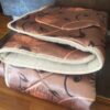 22 Kołdra z wełny wielbłądziej Camel Jasny Satyna Kwiat Lotosu 220x200