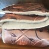 23 Kołdra z wełny wielbłądziej Camel Jasny Satyna Kwiat Lotosu 220x200