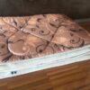 4 Kołdra z wełny wielbłądziej Camel Jasny Satyna Kwiat Lotosu 220x200