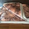 7 Kołdra z wełny wielbłądziej Camel Jasny Satyna Kwiat Lotosu 220x200