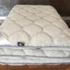 1 Materac z wełny Alpaki Silver Caro + Alpaka Gładka 120x200