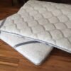 12 Materac z wełny Alpaki Silver Caro + Alpaka Gładka 120x200