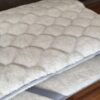 22 Materac z wełny Alpaki Silver Caro + Alpaka Gładka 120x200