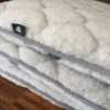 5 Materac z wełny Alpaki Silver Caro + Alpaka Gładka 120x200