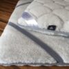 9 Materac z wełny Alpaki Silver Caro + Alpaka Gładka 120x200